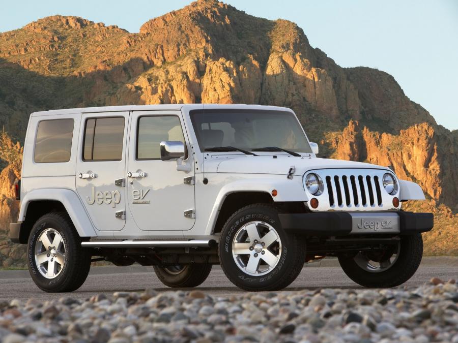  Jeep Wrangler EV Concept 2008 года  (фото 4 из 4)